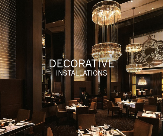 Decorative Lighting Installations